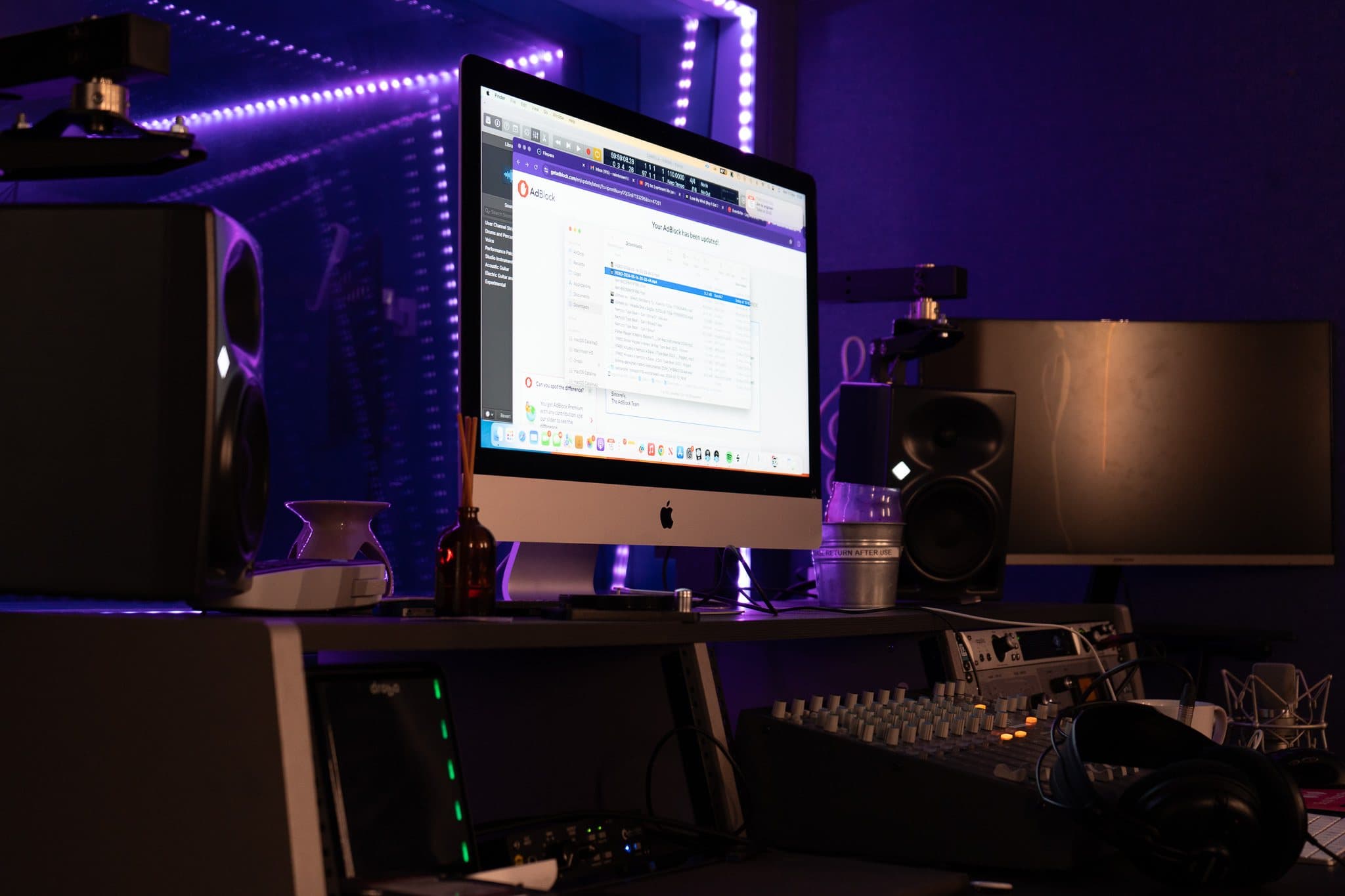 Novacane Studios — Forest Hill studio since 2012, with a broadcast-quality vocal booth