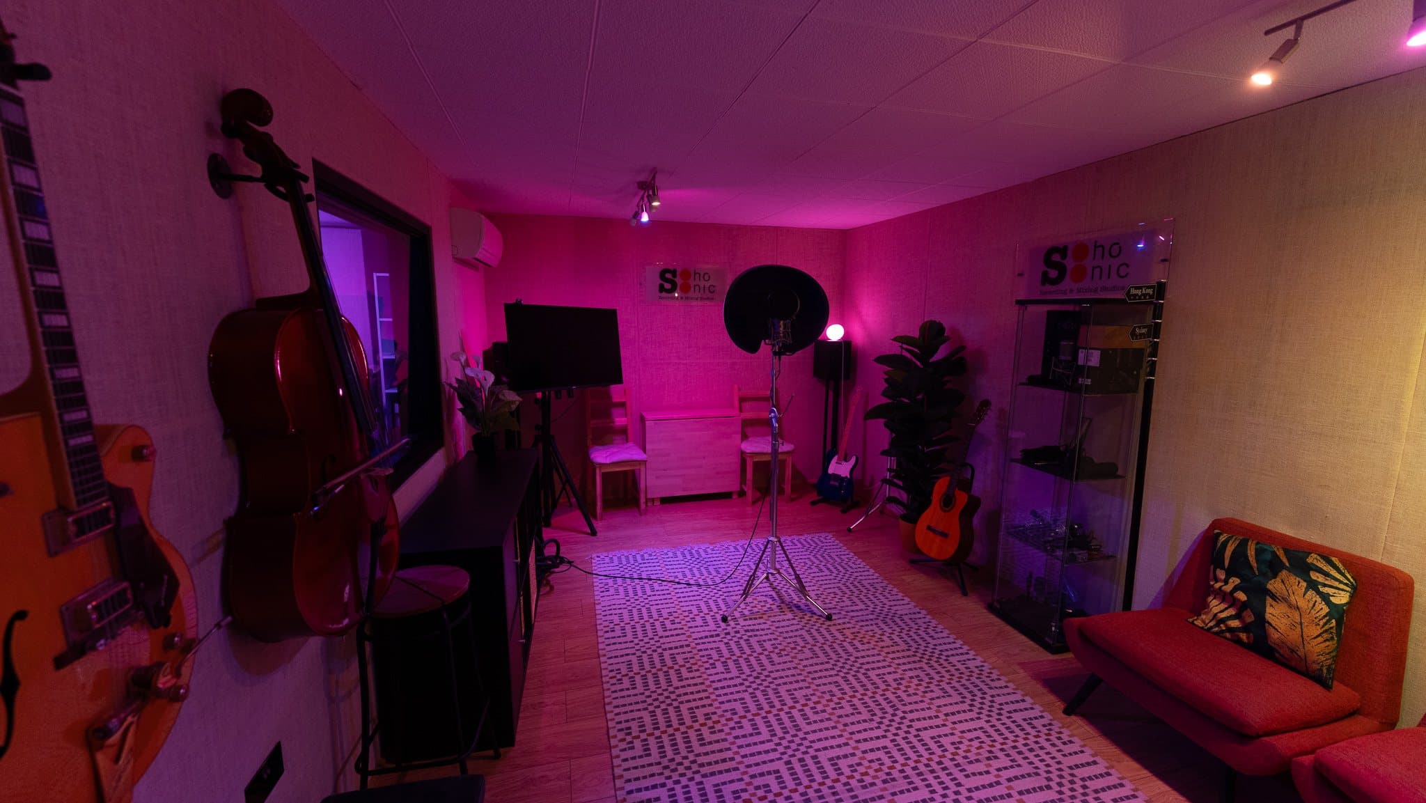 Soho Sonic — Fitzrovia studio for recording, production, voiceover and ADR, with in-house engineers